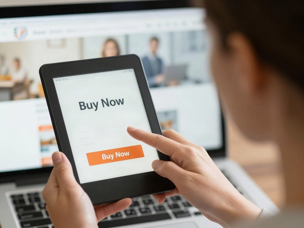 Call-to-Actions E-Book-Verkaufsseite