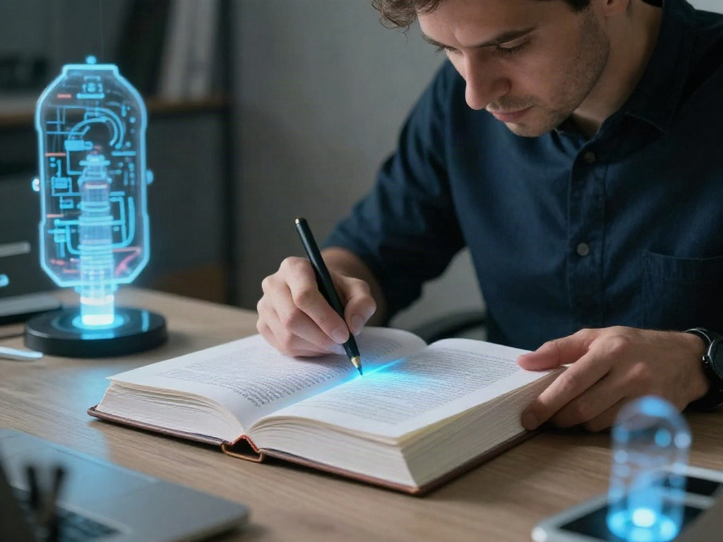 Wie arbeitet man mit langen E-Book-Manuskripten in KI-Tools?
