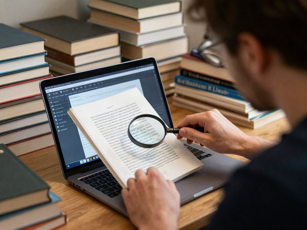 Wie prüft man KI-generierte E-Book-Texte auf Plagiate?
